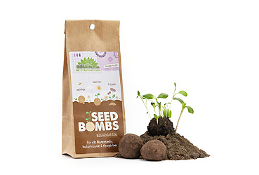 Goy greenlife - Pflanzen und Samen -  Samenbomben in einer Papiertüte
