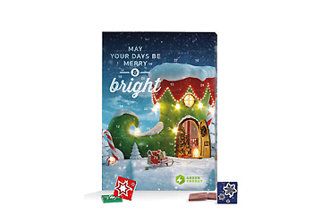 Goy greenlife - Weihnachten und Jahresende - Adventskalender 100 % Karton